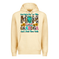 Pina Colada god gifted me two titles mom and grandma and i roc Premium Hoodie - RanaPortraitStore