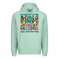 Seafoam god gifted me two titles mom and grandma and i roc Premium Hoodie - RanaPortraitStore