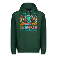 Sports Green god gifted me two titles mom and grandma and i roc Premium Hoodie - RanaPortraitStore