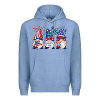 Colony Blue fourth of july gnomes Premium Hoodie - RanaPortraitStore