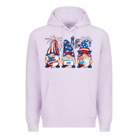 Lilac fourth of july gnomes Premium Hoodie - RanaPortraitStore