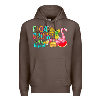 Coffee float drink tan repeat Premium Hoodie - RanaPortraitStore