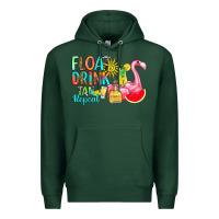 Sports Green float drink tan repeat Premium Hoodie - RanaPortraitStore