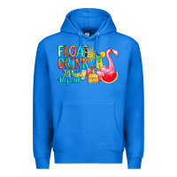 True Royal float drink tan repeat Premium Hoodie - RanaPortraitStore