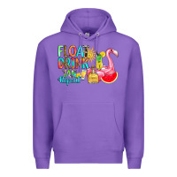 Purple float drink tan repeat Premium Hoodie - RanaPortraitStore