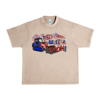 French Oak red white and boom Urban Heavy Tee - Artiststas