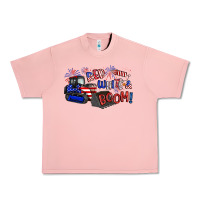 Salmon red white and boom Urban Heavy Tee - Artiststas