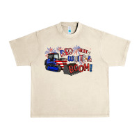 Sandshell red white and boom Urban Heavy Tee - Artiststas