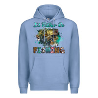 Colony Blue i'd rather be fishing Premium Hoodie - RanaPortraitStore