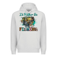 I'd Rather Be Fishing Premium Hoodie | Teevron