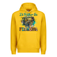 Lemon i'd rather be fishing Premium Hoodie - RanaPortraitStore