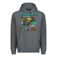 Rock i'd rather be fishing Premium Hoodie - RanaPortraitStore
