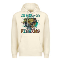 Sandshell i'd rather be fishing Premium Hoodie - RanaPortraitStore