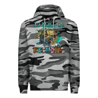 Slate Camo i'd rather be fishing Premium Hoodie - RanaPortraitStore