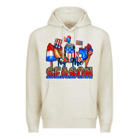 Oatmeal Heather tis' the season Premium Hoodie - RanaPortraitStore