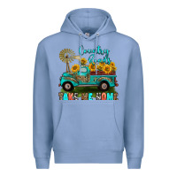 Colony Blue country roads take me home Premium Hoodie - RanaPortraitStore