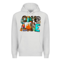 Dove Grey camp life Premium Hoodie - RanaPortraitStore