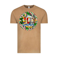 Vintage Camel Christmas Jolly Teacher Vintage Tee - Artiststas