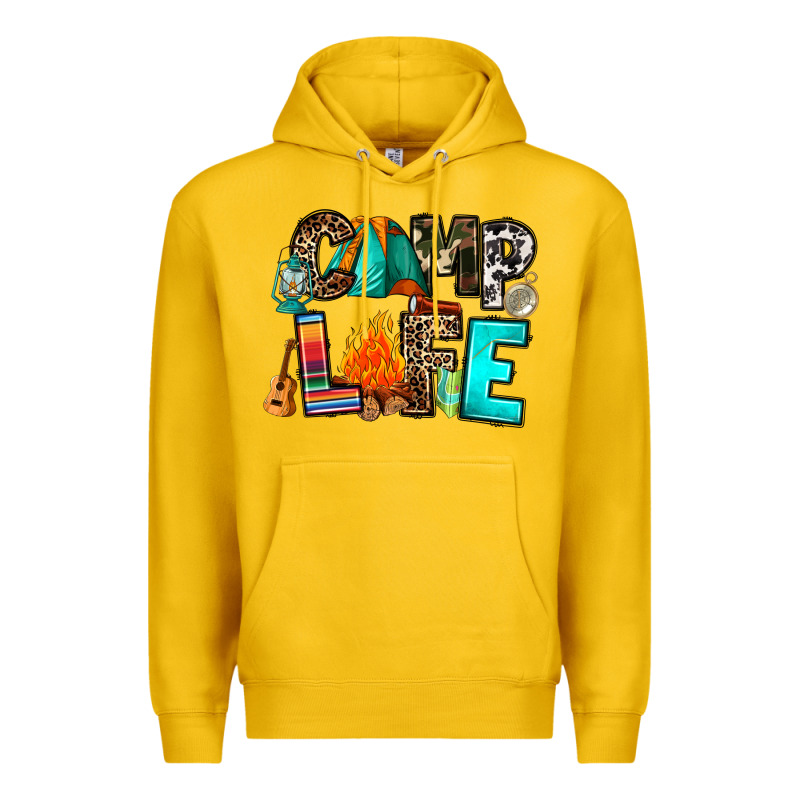 Camp Life Premium Hoodie by RanaPortraitStore | Teevron