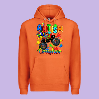 Premium Hoodie autism crusher