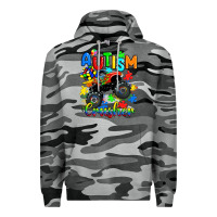 Slate Camo autism crusher Premium Hoodie - RanaPortraitStore