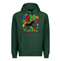 Sports Green autism crusher Premium Hoodie - RanaPortraitStore