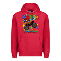 Cardinal autism crusher Premium Hoodie - RanaPortraitStore