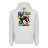Dove Grey autism crusher Premium Hoodie - RanaPortraitStore