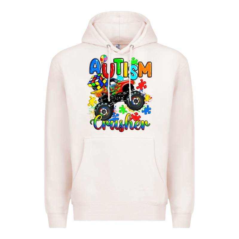 Autism Crusher Premium Hoodie by RanaPortraitStore | Teevron