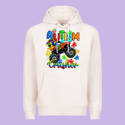 Premium Hoodie autism crusher