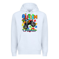 White autism crusher Premium Hoodie - RanaPortraitStore
