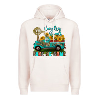 Pale Pink country roads take me home Premium Hoodie - RanaPortraitStore