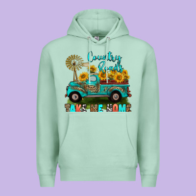 Premium Hoodie country roads take me home