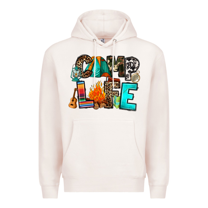 Camp Life Premium Hoodie by RanaPortraitStore | Teevron