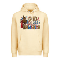 Pina Colada god  bless america with cross Premium Hoodie - RanaPortraitStore