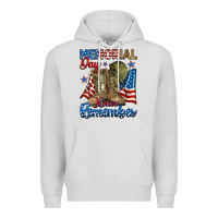 Dove Grey memorial day honor remember Premium Hoodie - RanaPortraitStore