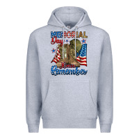 Heather Grey memorial day honor remember Premium Hoodie - RanaPortraitStore