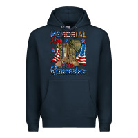 Navy memorial day honor remember Premium Hoodie - RanaPortraitStore