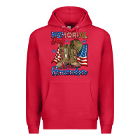 Cardinal memorial day honor remember Premium Hoodie - RanaPortraitStore