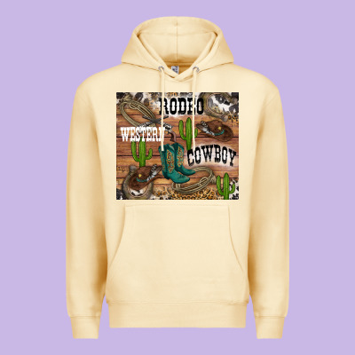 Premium Hoodie western rodeo