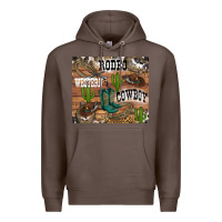 Coffee western rodeo Premium Hoodie - RanaPortraitStore