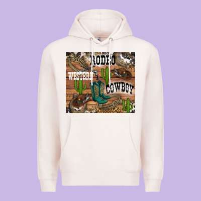 Premium Hoodie western rodeo