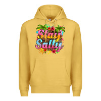 Antique Gold stay salty Premium Hoodie - RanaPortraitStore