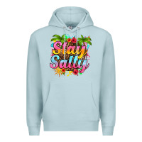 Blue Mist stay salty Premium Hoodie - RanaPortraitStore