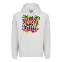 Dove Grey stay salty Premium Hoodie - RanaPortraitStore