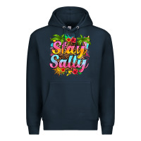 Navy stay salty Premium Hoodie - RanaPortraitStore