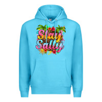 Ocean Blue stay salty Premium Hoodie - RanaPortraitStore