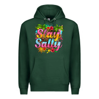Sports Green stay salty Premium Hoodie - RanaPortraitStore