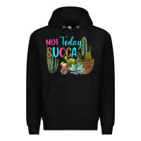 Black not today succa Premium Hoodie - RanaPortraitStore