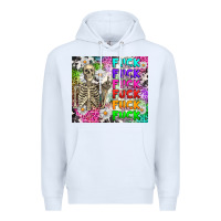 White fuck this fuck that Premium Hoodie - RanaPortraitStore